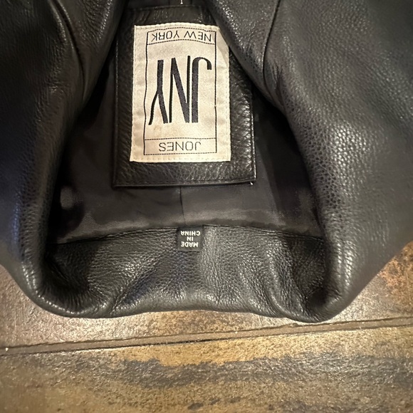 Jones New York Leather Jacket - Picture 2 of 14